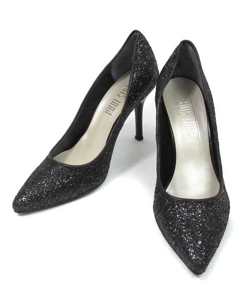 23区パンプス 黒スエードフリンジパンプス 23区パンプス 黒スエード