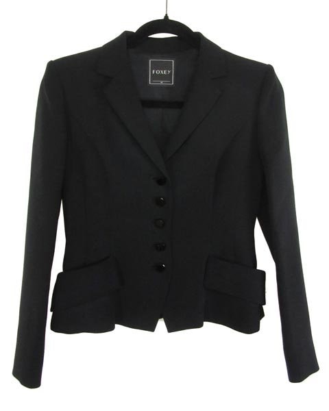 フォクシー FOXEY 黒 ジャケット 40 | フォクシー,コート＆ジャケット