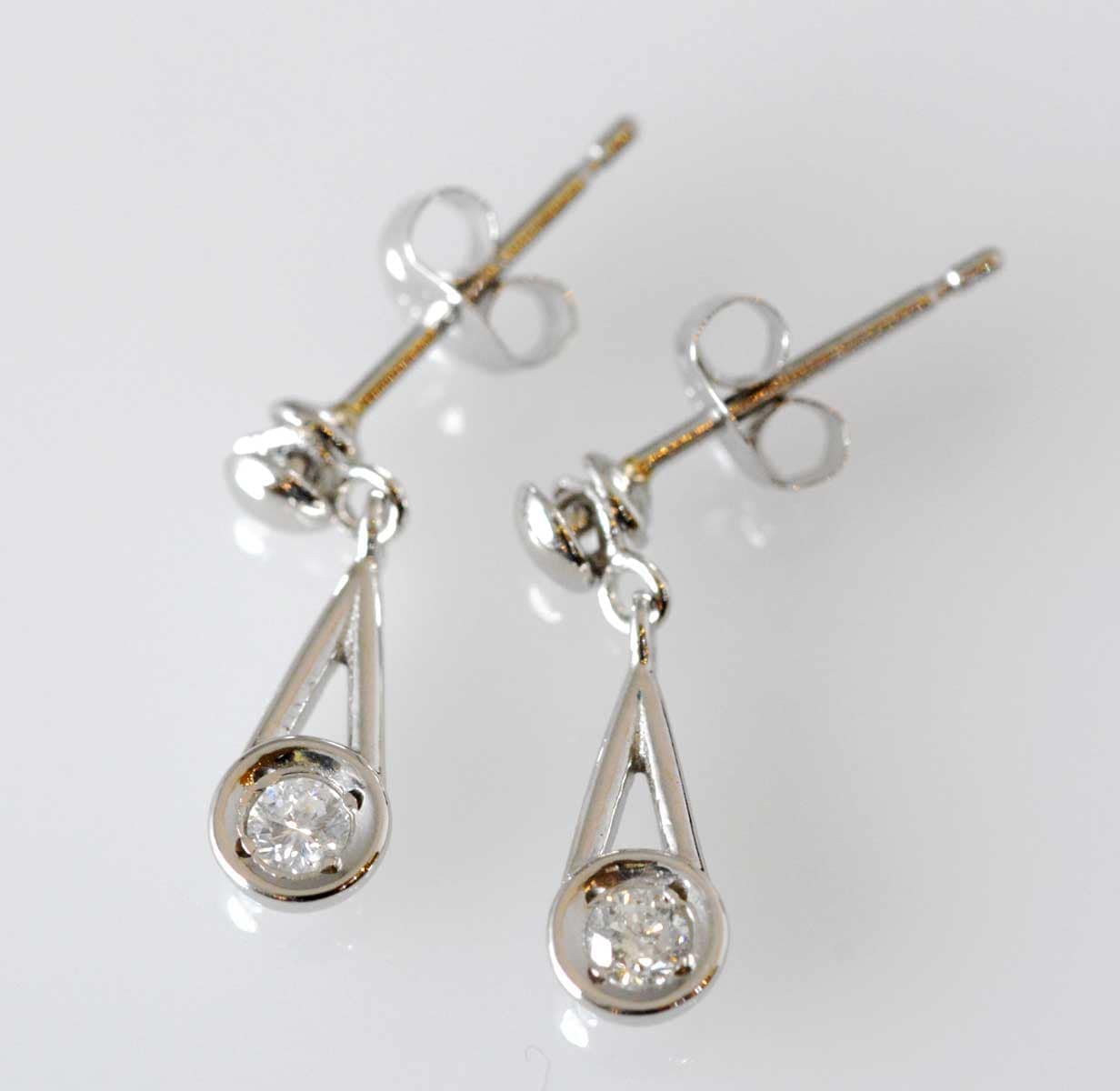 ジュエリー ノンブランド PT900 プラチナ ダイヤモンド 0.05ct 0.05ct ピアス ノンブランドジュエリー 6172