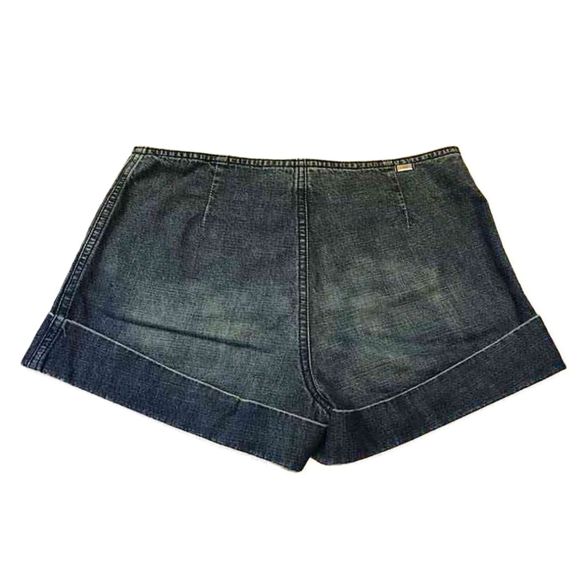 シャネル CHANEL デニム パンツ ００ サイズ38 レディース ショート 服 レディース 6933