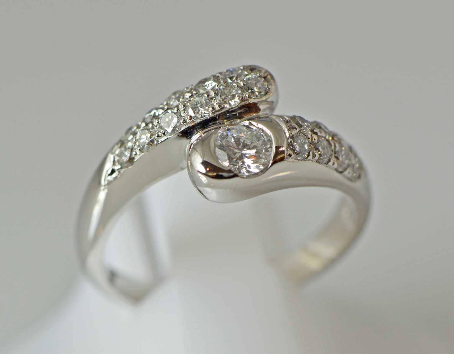 ジュエリー ノンブランド PT900 ダイヤ 047ct 0.21ct リング 12号 ノンブランドジュエリー 9595