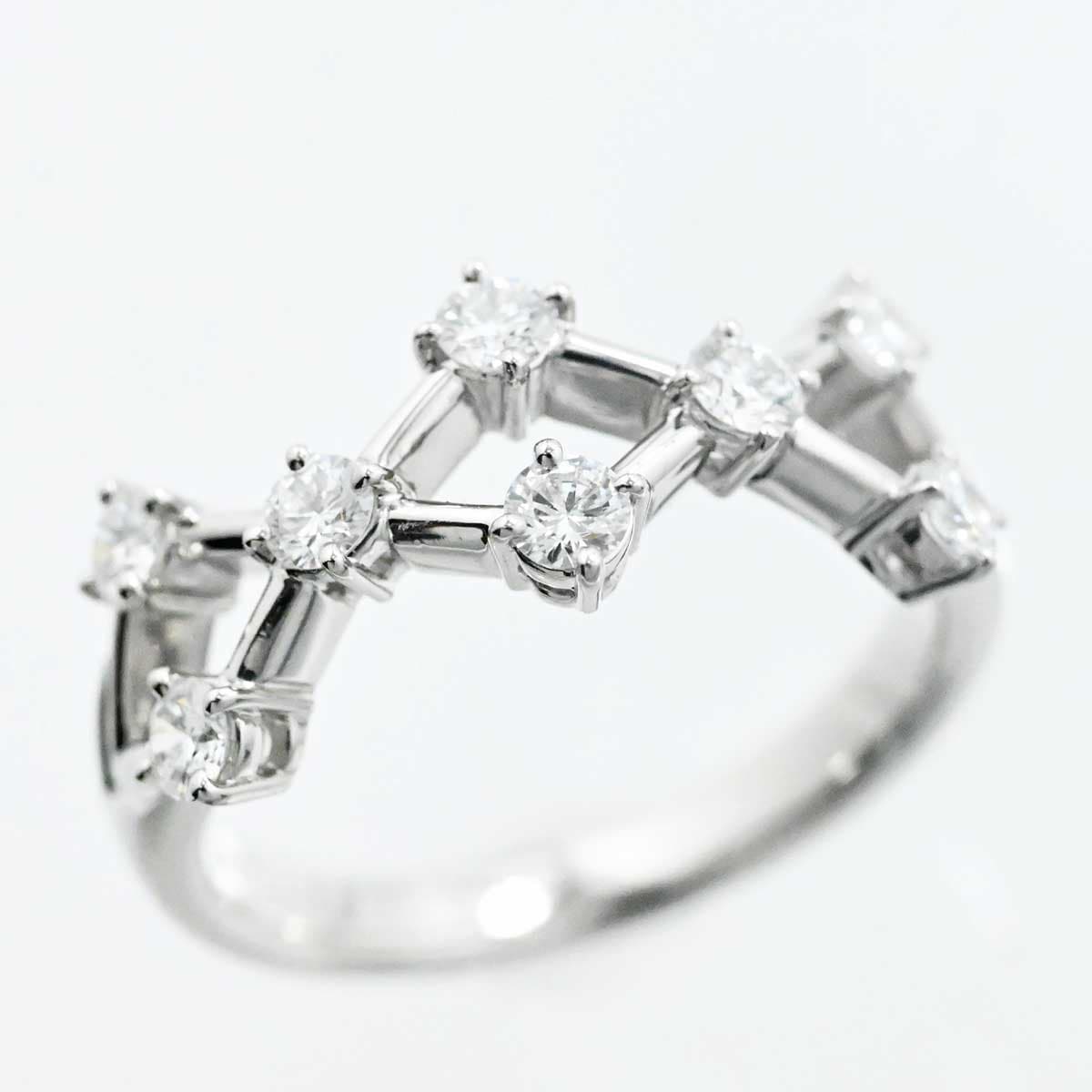 星の砂 HOSHINOSUNA ＰT900 プラチナ ダイヤ 0.48ct 11号 3011