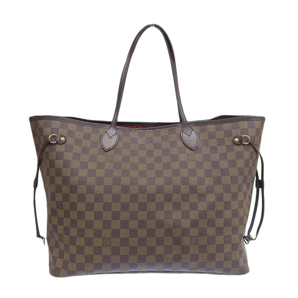 ルイ ヴィトン LOUIS VUITTON ネヴァーフルGM トートバッグ ダミエ エベヌ レディース N51106 8619