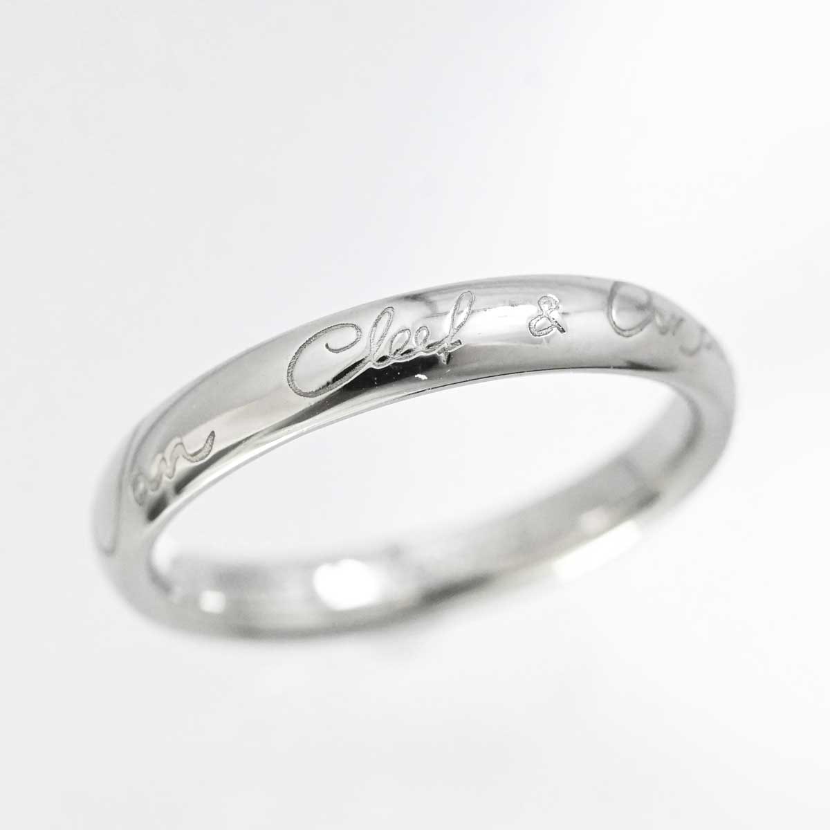ヴァンクリーフ＆アーペル VAN CLEEF & ARPELS Van Cleef & Arpels Pt950 プラチナ シグネチャーリング 51号 レディース アクセサリー  3264