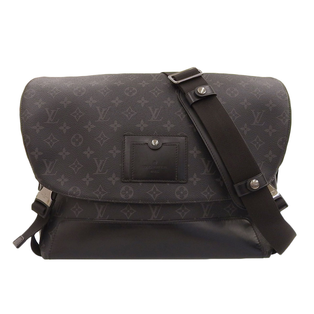 ルイヴィトン LOUIS VUITTON メッセンジャー ヴォワヤージュMM モノグラム エクリプス メッセンジャーバッグ メンズ M40510 8981