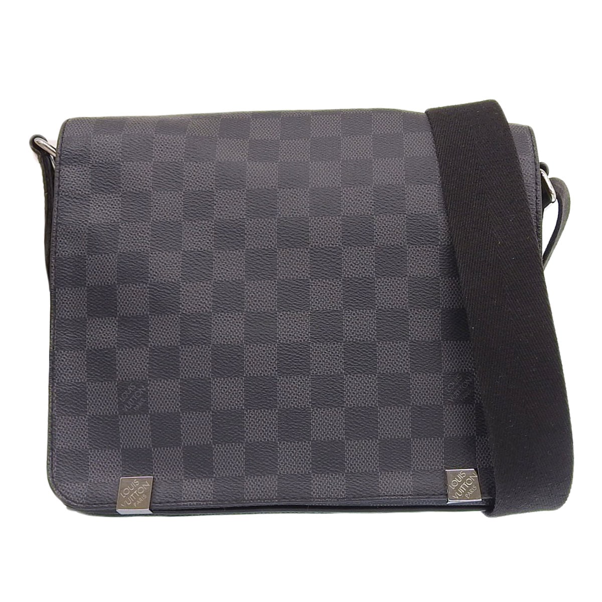 ルイヴィトン LOUIS VUITTON ダミエグラフィット ディストリクトPM ショルダーバッグ メンズ N41028 4019