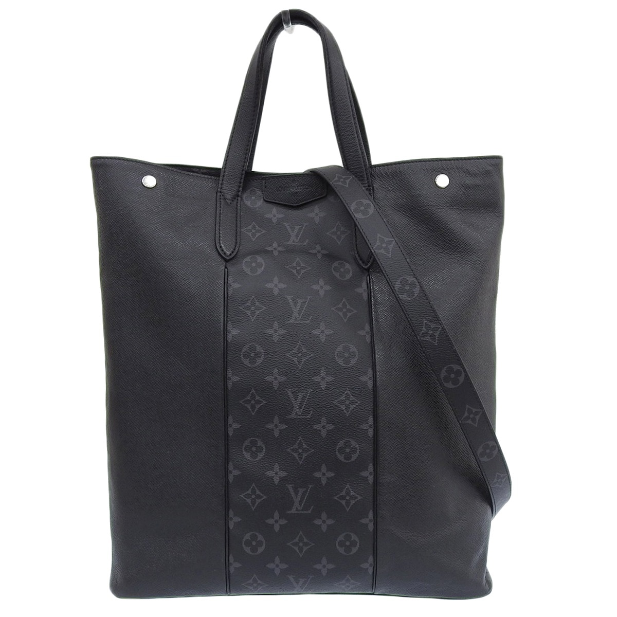 ルイヴィトン LOUIS VUITTON タイガラマ シティトート ラージトート ショルダーバッグ 2WAY モノグラムエクリプス ブラック メンズ M30431 4116