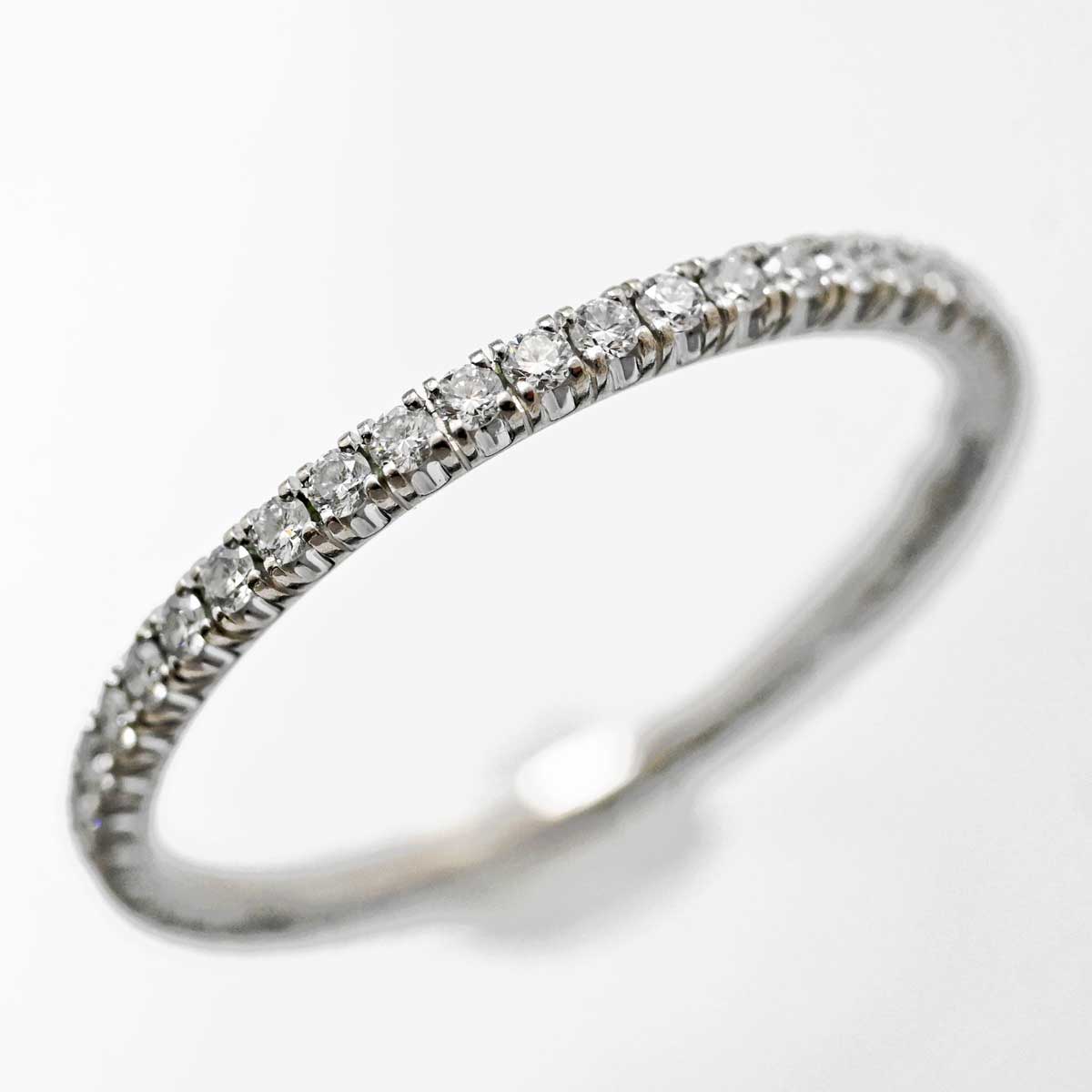 カルティエ CARTIER 750WG ホワイトゴールド エタンセル ドゥ カルティエウエディング リング 48号 レディース  3413