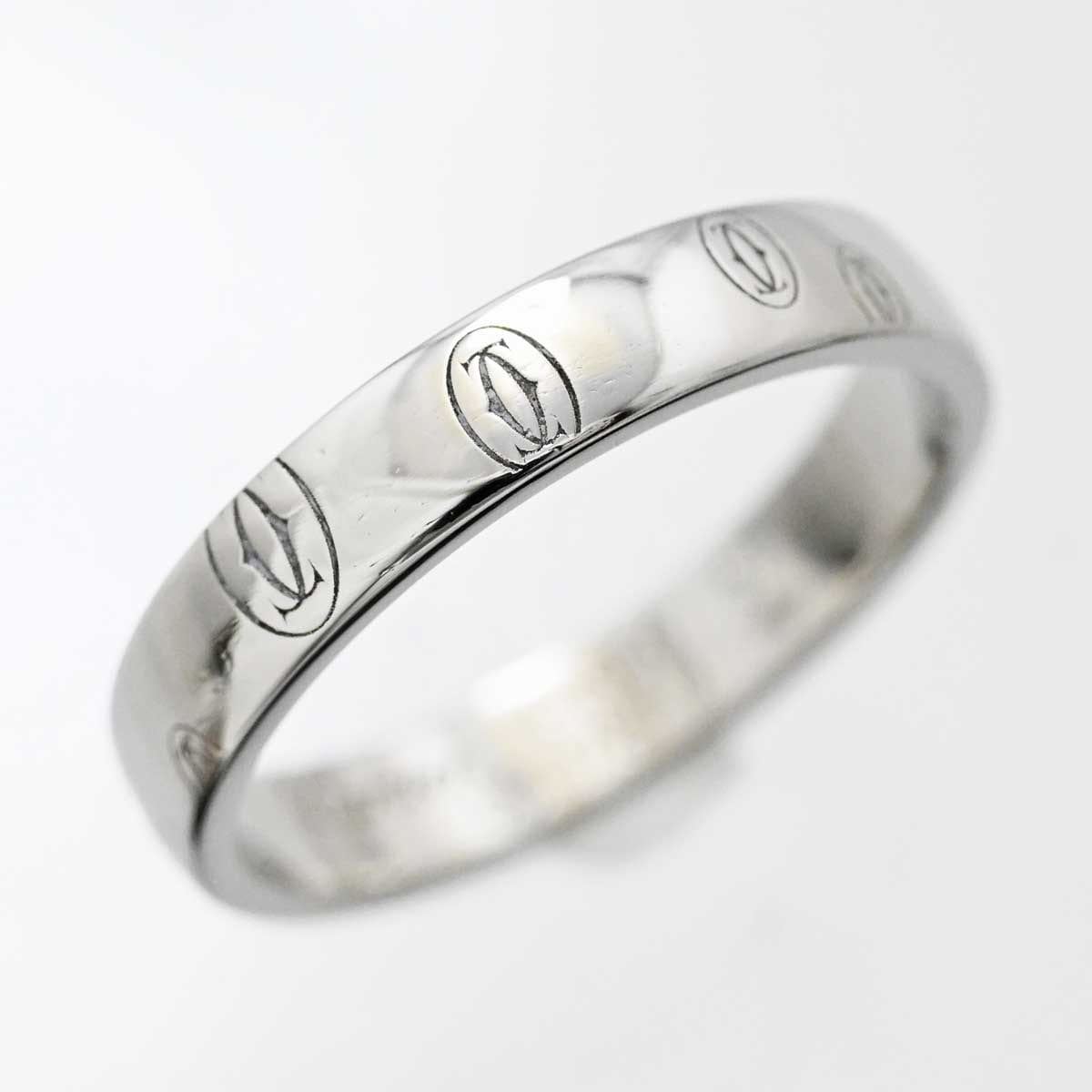 カルティエ CARTIER PT950 プラチナ ハッピーバースディリング 57号  3414