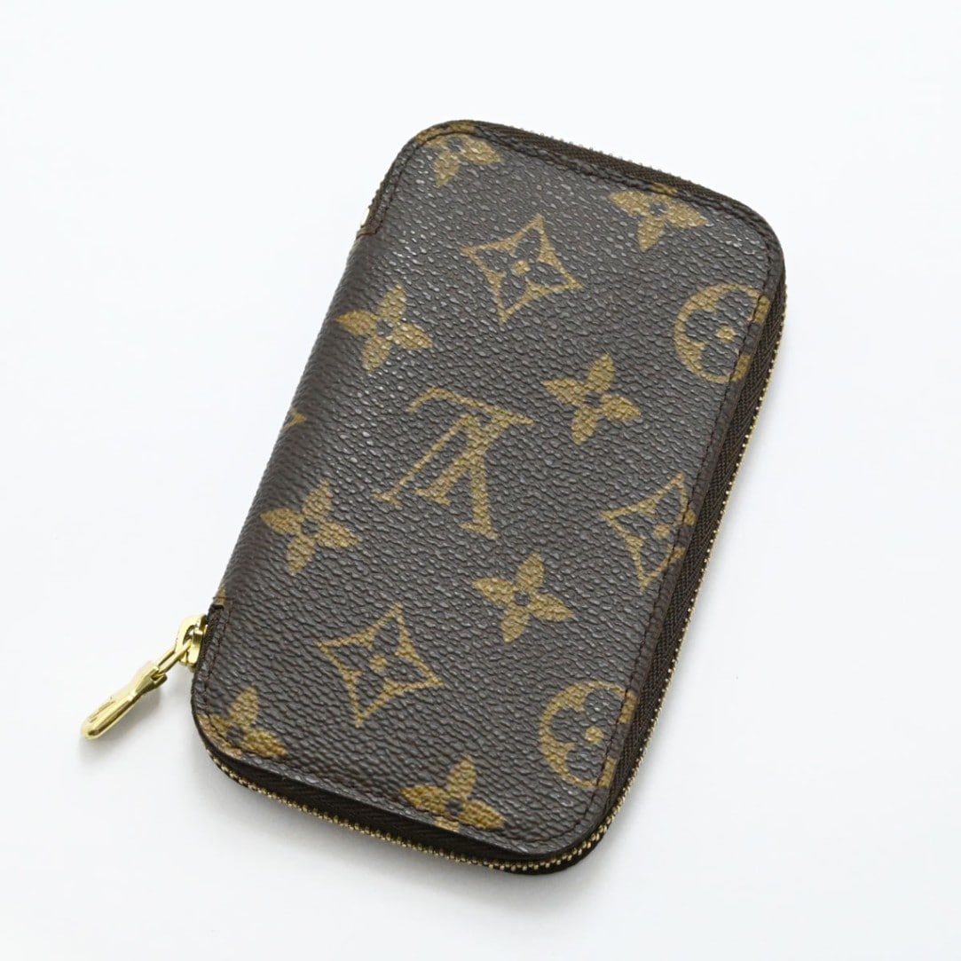 ルイヴィトン LOUIS VUITTON モノグラム ポシェット6クレ ラウンドファスナー 6連キーケース  3451