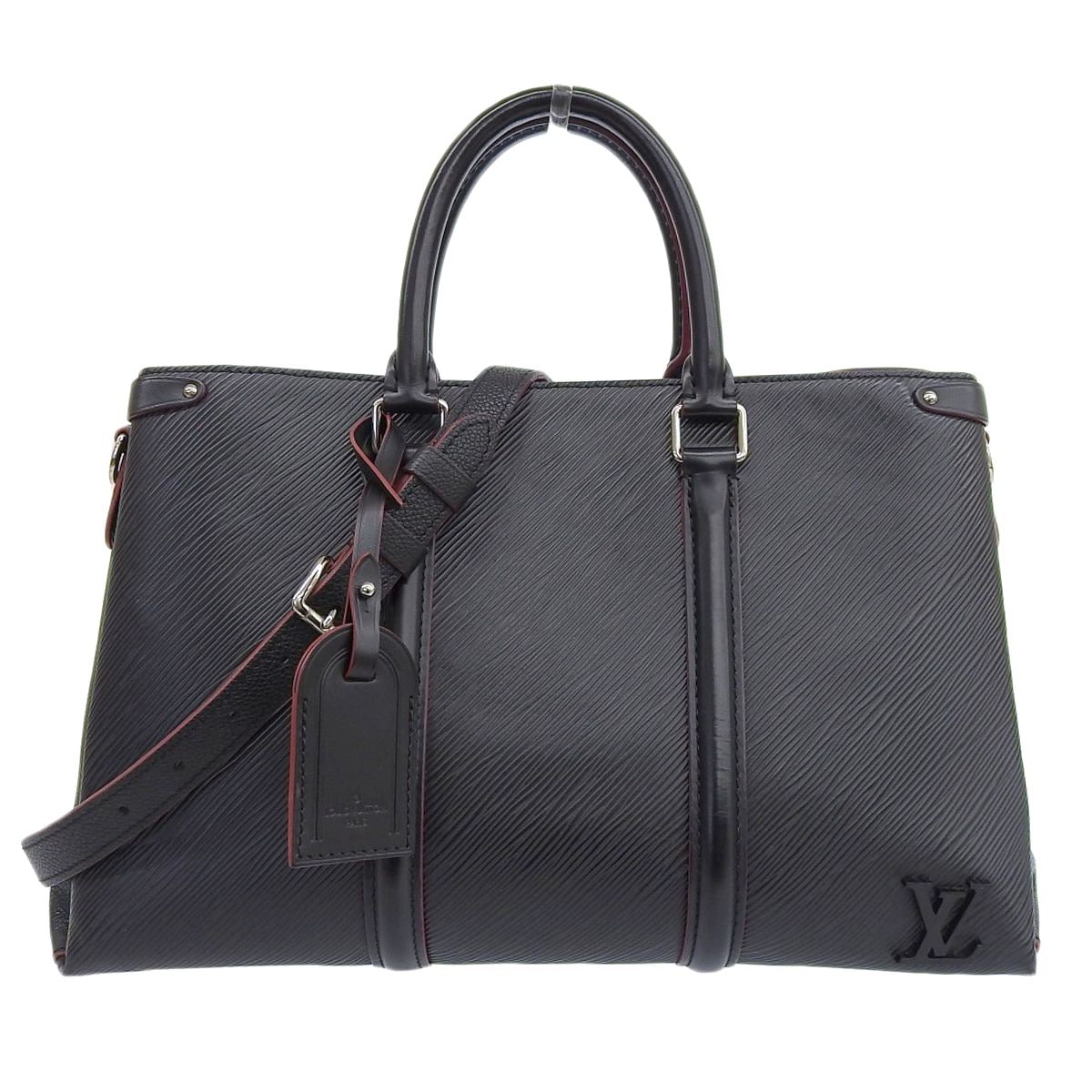 ルイヴィトン LOUIS VUITTON エピ スルロNV MM ハンドバッグ 2WAY ノワール (ブラック) レディース M55610 ショルダーストラップ付 4157