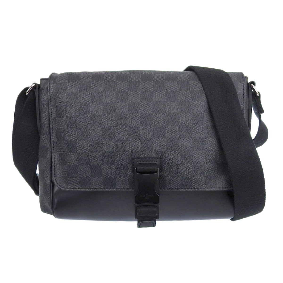 ルイヴィトン LOUIS VUITTON ダミエグラフィット メッセンジャーPM ショルダーバッグ フラップ 斜め掛け メンズ N41457 4180