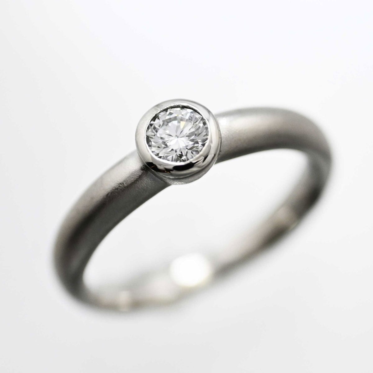 星の砂 HOSHI no SUNA PT950 プラチナ ダイヤ0.23ct 0.01ct リング 11号 レディース  3504