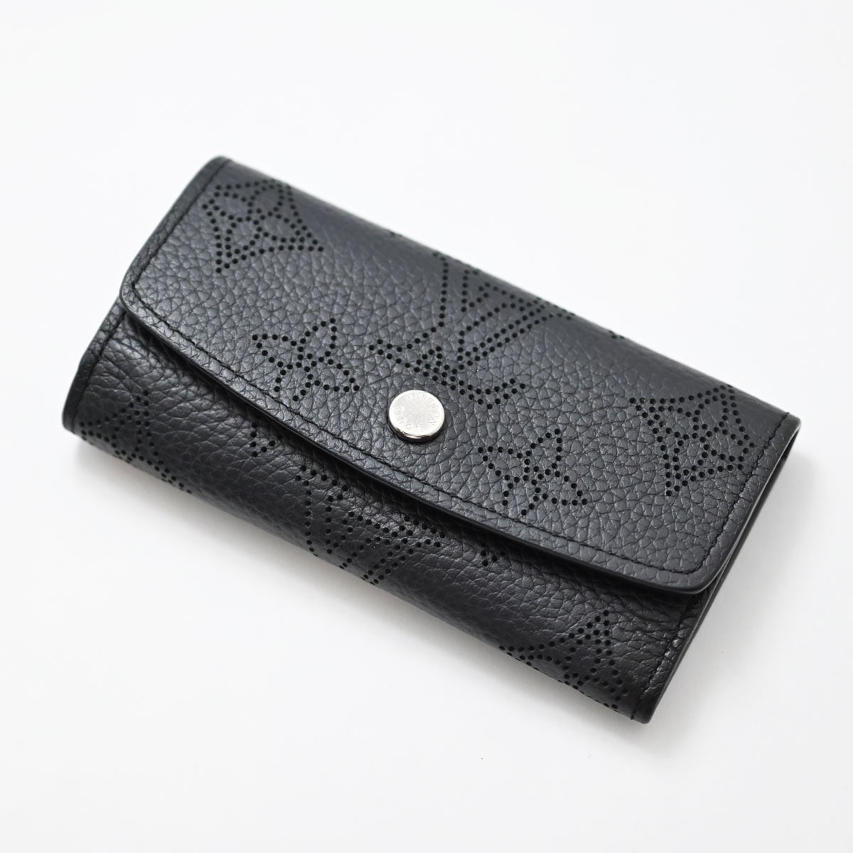 ルイヴィトン LOUIS VUITTON マヒナ ミュルティクレ４ ４連キーケース ノワール レディース メンズ M64054 3529