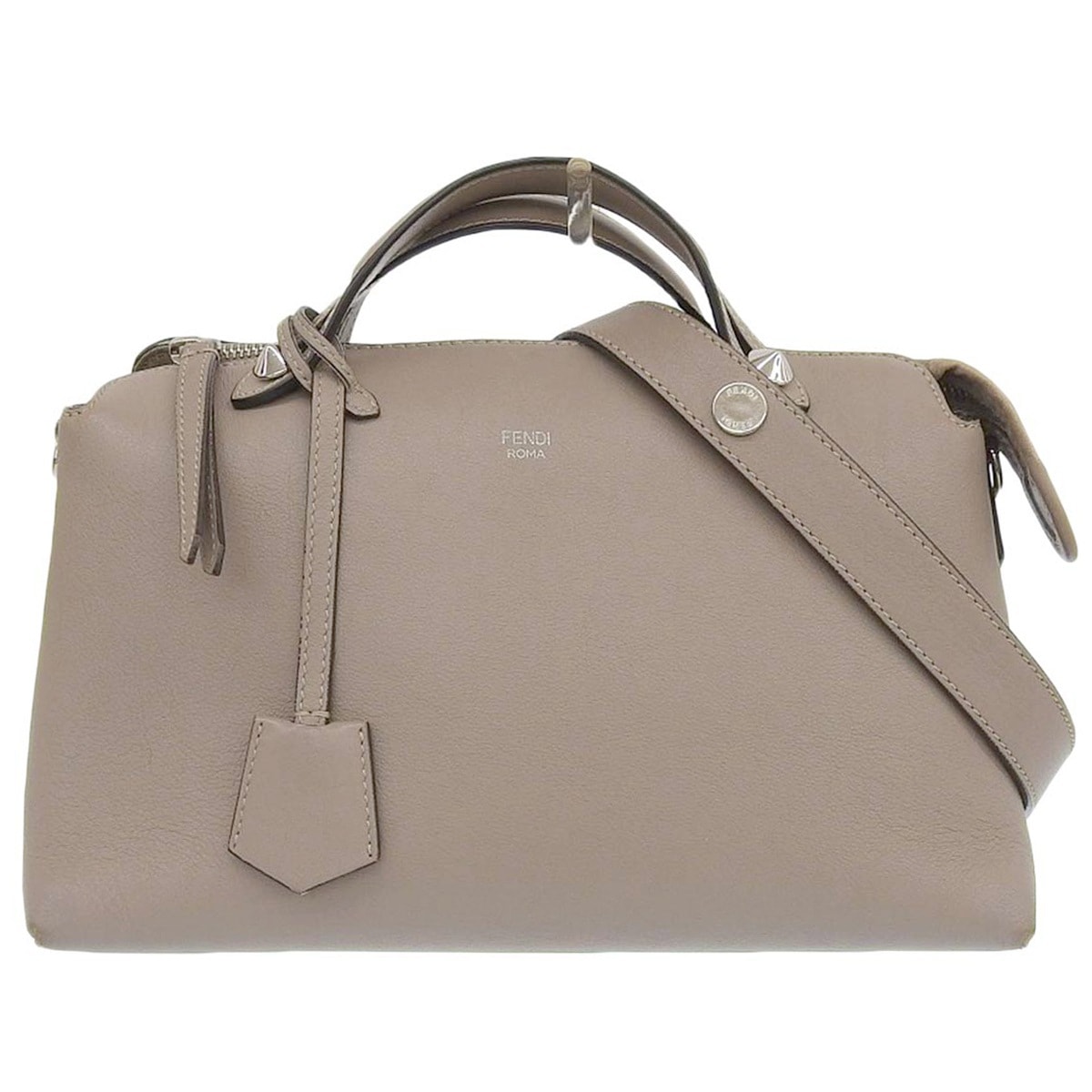 フェンディ FENDI バイザウェイ ミディアム 2way ショルダーバッグ ハンドバッグ レザー ベージュ レディース 4264