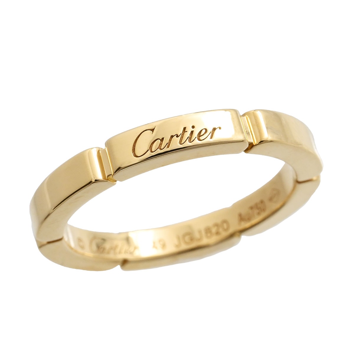 カルティエ CARTIER 750ＹG イエローゴールド マイヨンパンテールリング サイズ49 レディース  3577