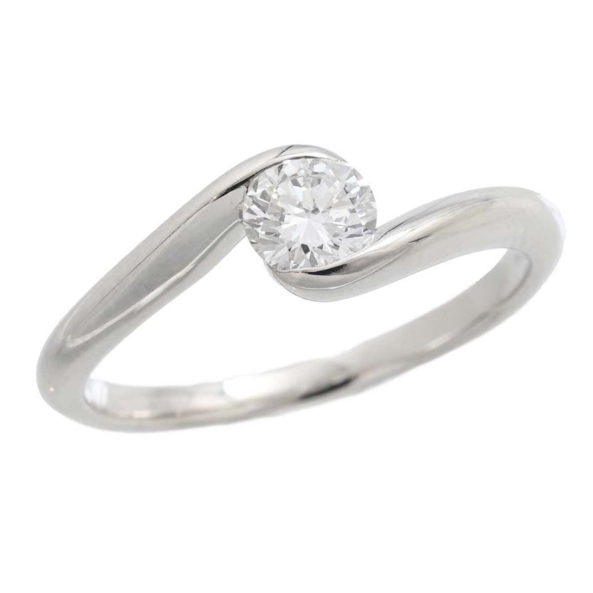 モニッケンダム MONNICKENDAM PT900 プラチナ ダイヤ0.327ct リング 11号 レディース  3585