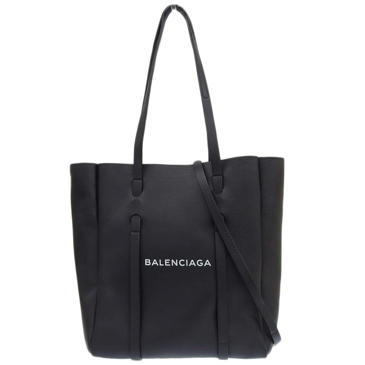 バレンシアガ BALENCIAGA エブリディ XS 2WAYバッグ トートバッグ ショルダーバッグ レザー ブラック レディース 4403