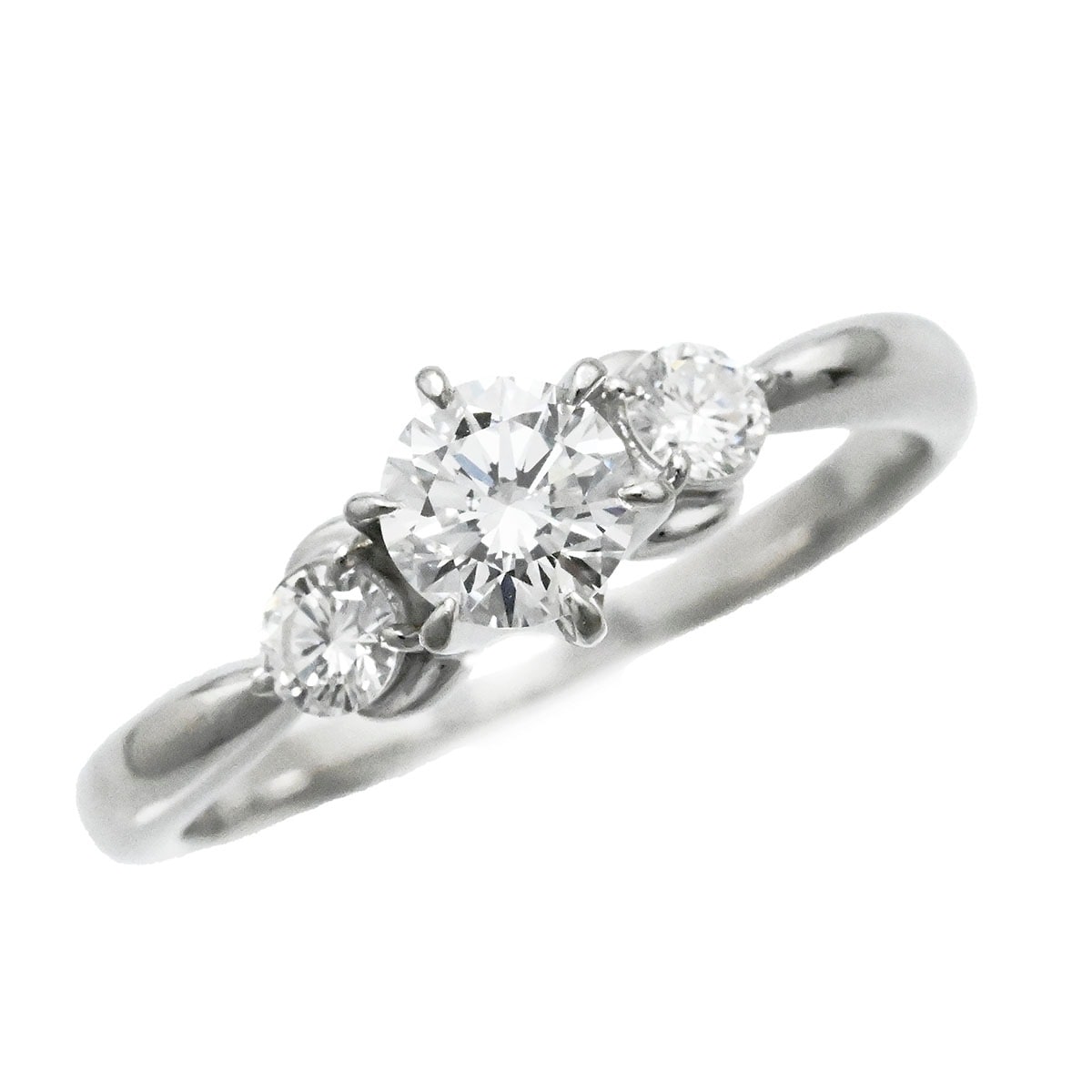 モニッケンダム MONNICKENDAM PT900 プラチナ ダイヤ0.36ct 0.16ct リング 12号 レディース  3682
