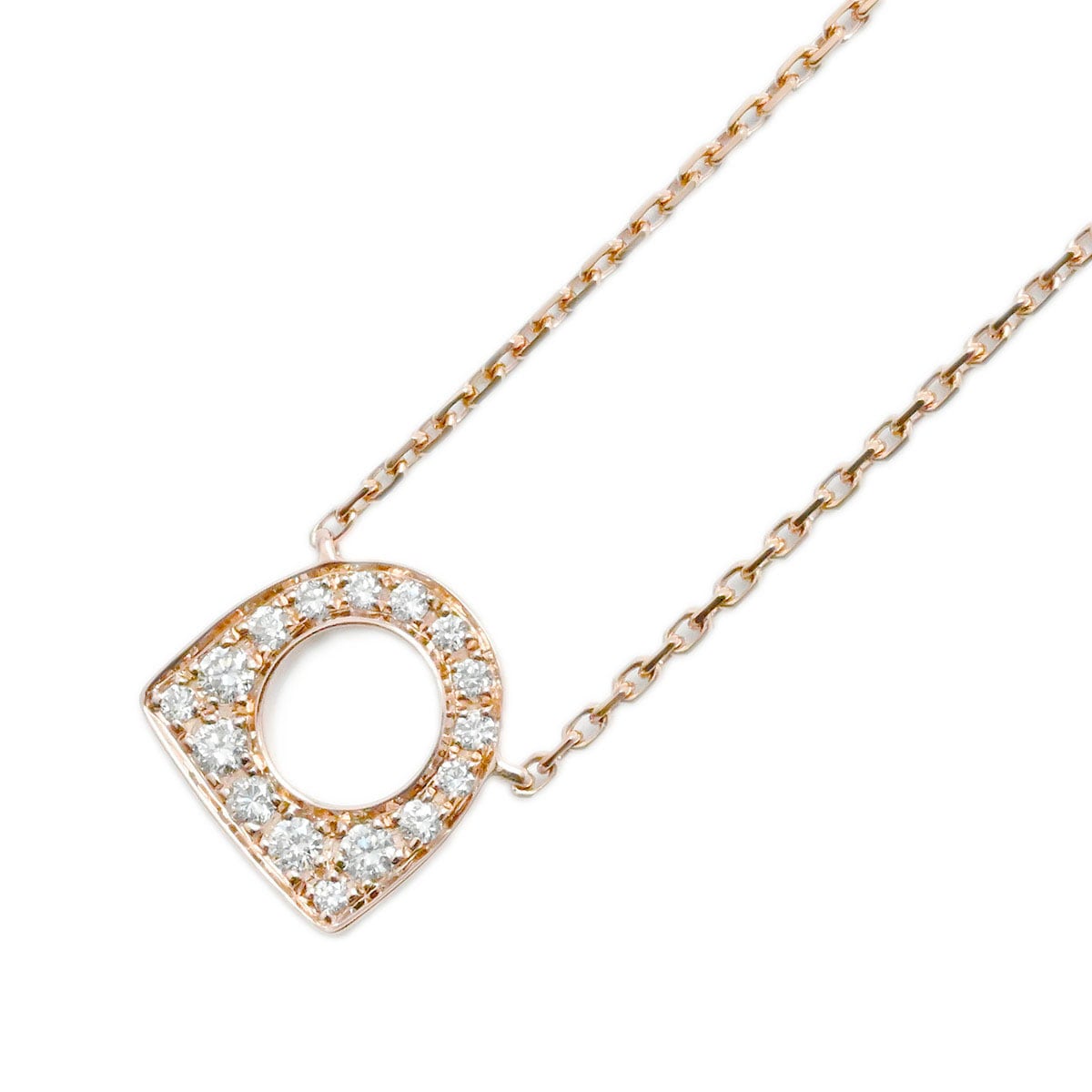 フレッド FRED 750PG ピンクゴールド ダイヤ サクセス ネックレス レディース  3692