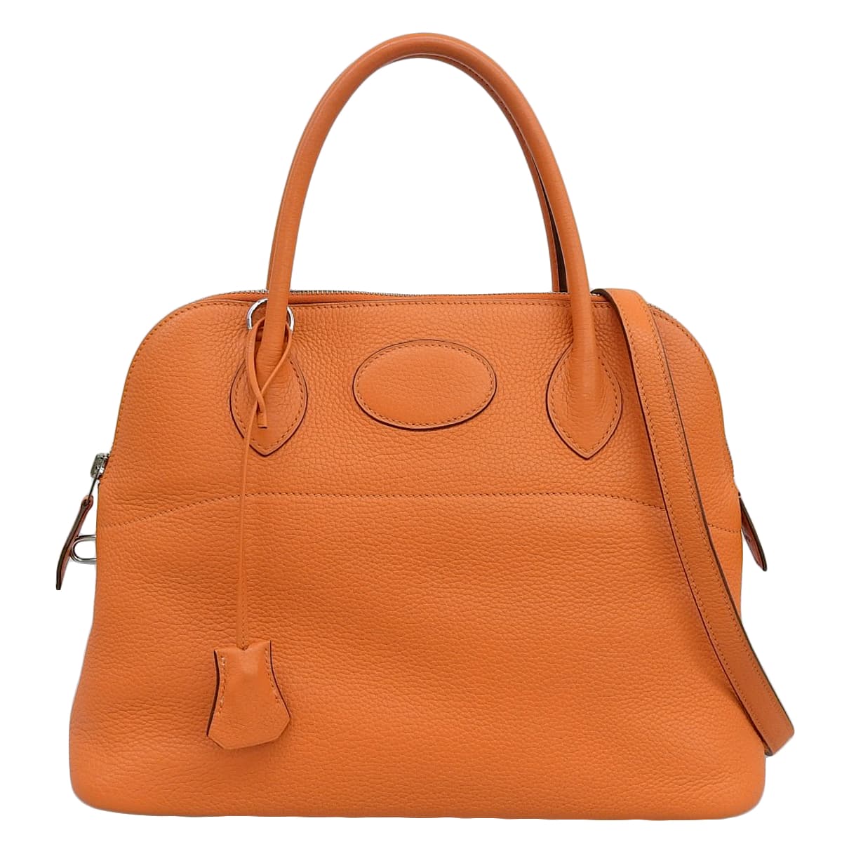 エルメス HERMES ボリード31 ハンドバッグ ショルダーバッグ オレンジ系 レディース □L刻印 2008年 4481