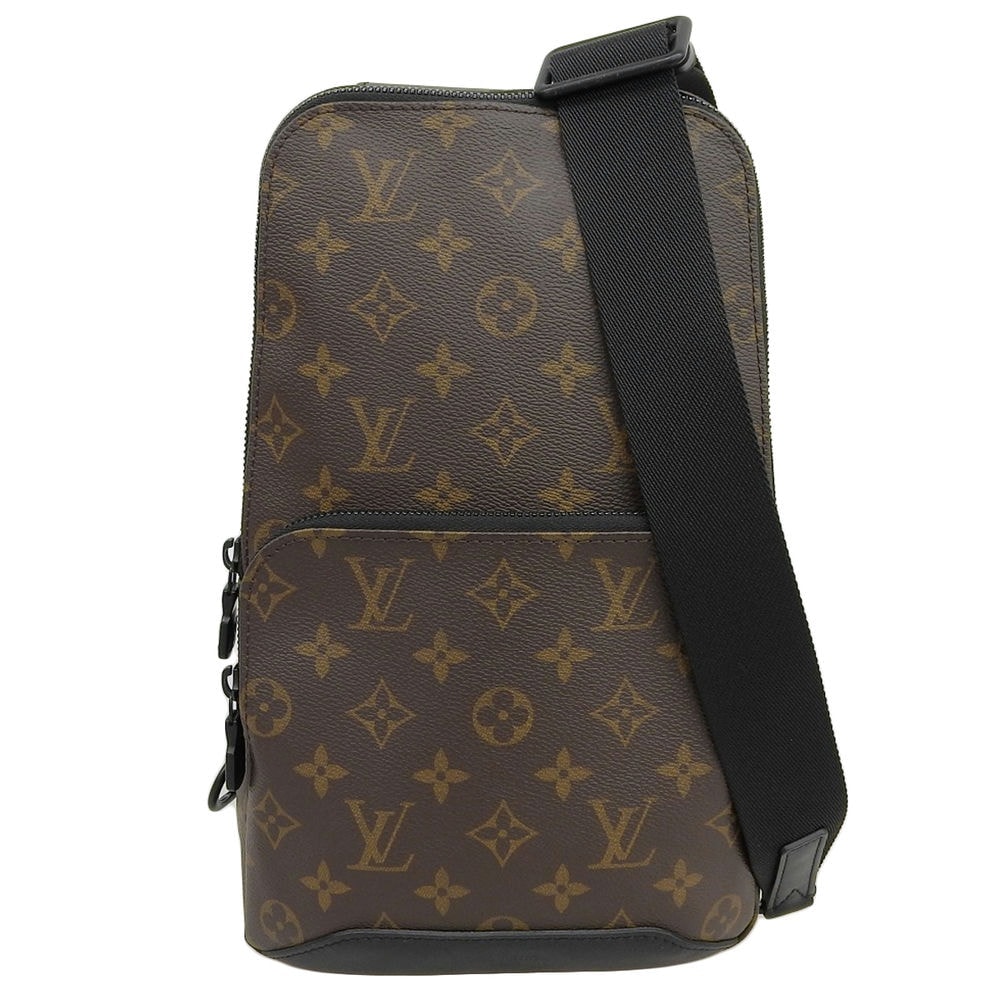 ルイヴィトン LOUIS VUITTON モノグラムマカサー アベニュー スリングバッグ ボディバッグ メンズ M45897 4488