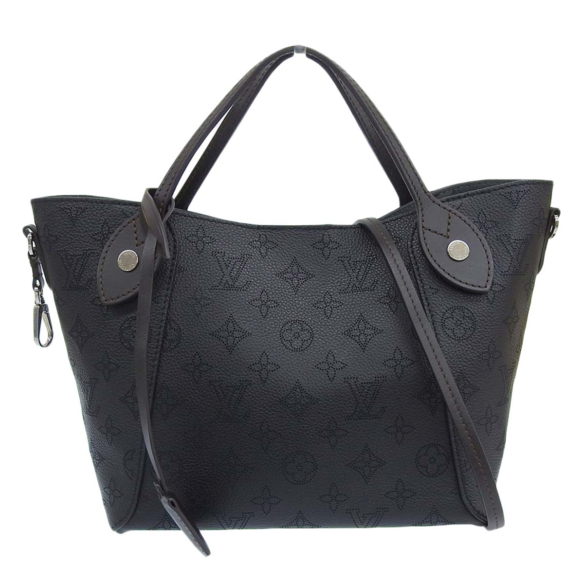 ルイヴィトン LOUIS VUITTON マヒナ ヒナPM 2WAY ハンドバッグ ショルダーバッグ ノワール レディース ポーチ付 4519