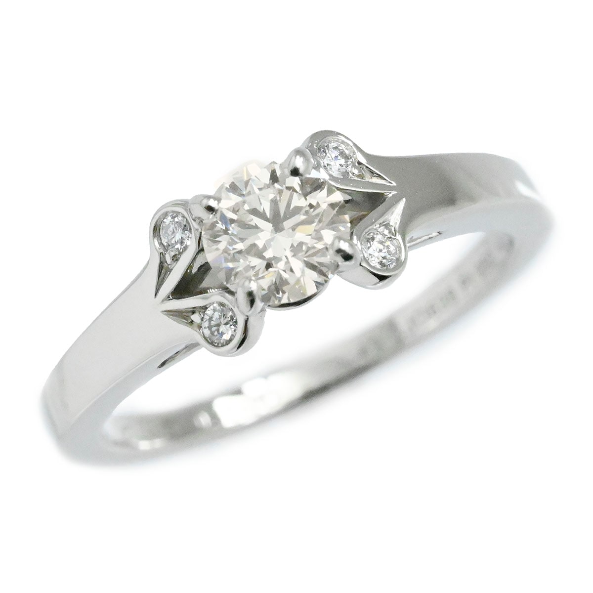 カルティエ CARTIER バレリーナリング Pt950 プラチナ ダイヤ0.36ct サイズ49 レディース  3779