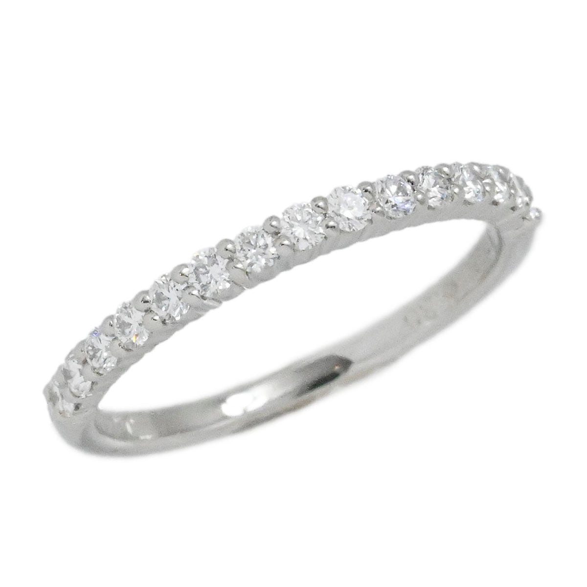 ロイヤルアッシャー ROYAL ASSCHER Pt950 プラチナ ダイヤ0.30ct ハーフエタニティサイズ12号 レディース  3817