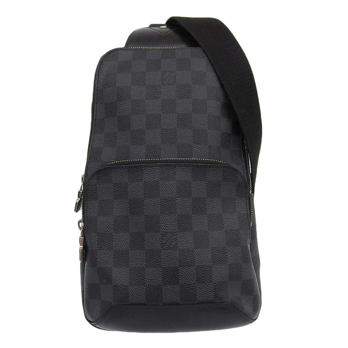ルイヴィトン LOUIS VUITTON ダミエグラフィット スリングバッグ ボディバッグ ダミエグラフィット Ｎ41719 ブラック メンズ 4573