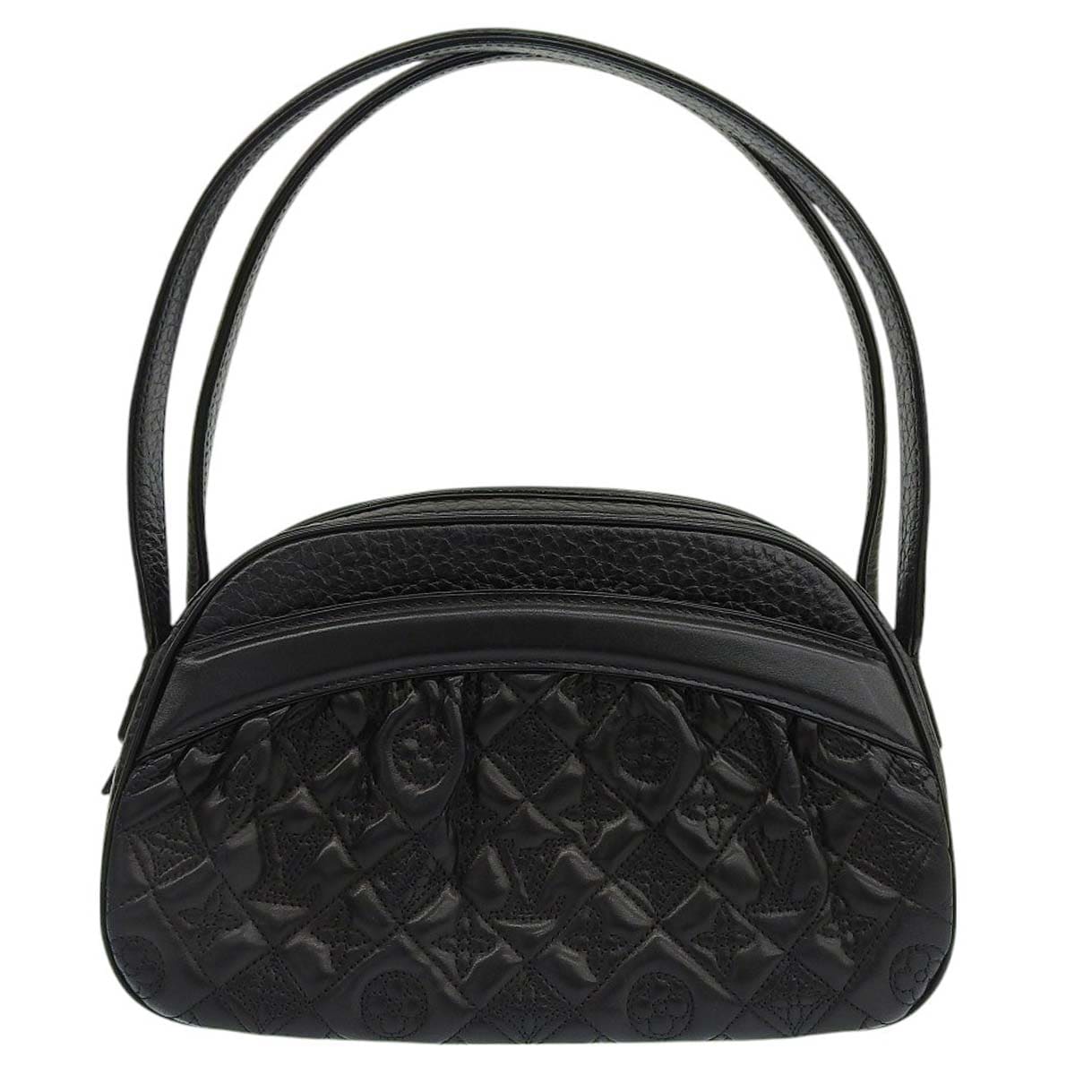 ルイヴィトン LOUIS VUITTON モノグラムヴィエンナ クララ ハンドバッグ レザー ノワール レディース M95105 4628