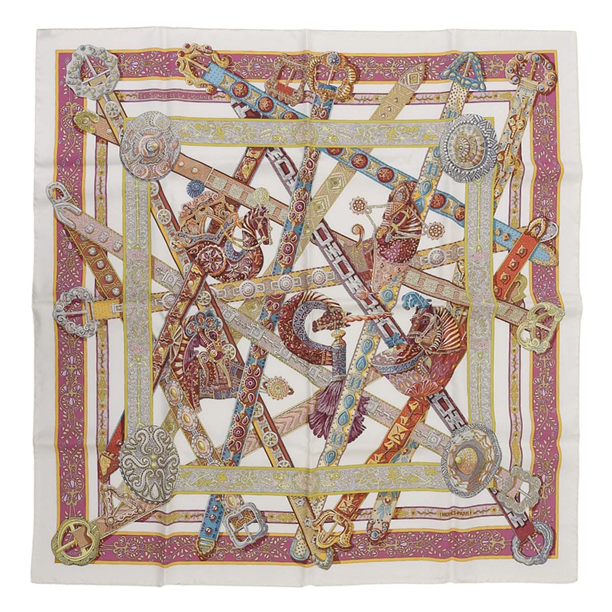 エルメス HERMES カレ90 Le Songe De La Licorne ユニコーンの夢想