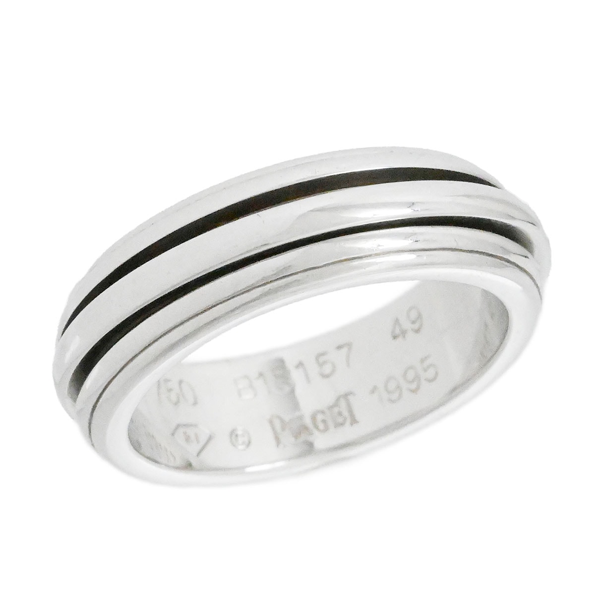 ピアジェ PIAGET 750WG K18WG ホワイトゴールド ポセションリング サイズ49 レディース  3970
