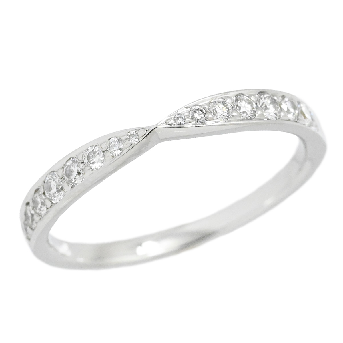 ティファニー TIFFANY & Co. Pt950 プラチナ ダイヤ ハーモニーリング