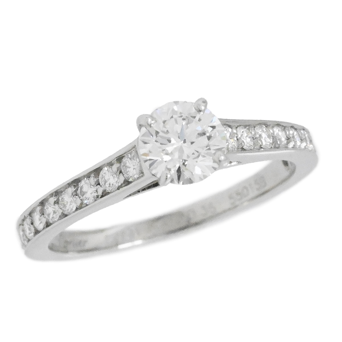 カルティエ CARTIER Pt950 プラチナ 1895 ソリテール ダイヤ0.36ct リング サイズ46 レディース  3998