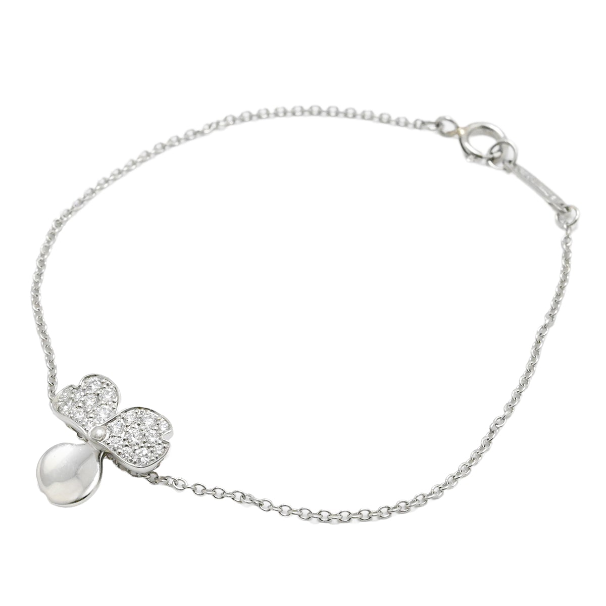 ティファニー TIFFANY & Co. PT9950 プラチナ ダイヤ ペーパーフラワーブレスレット レディース  2009