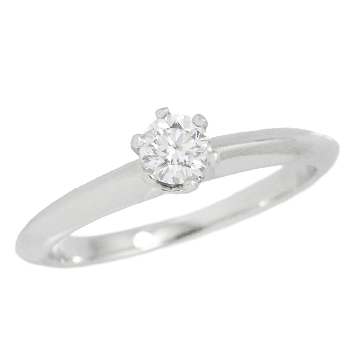 ティファニー TIFFANY & Co. PT950 プラチナ ダイヤ0.18ct