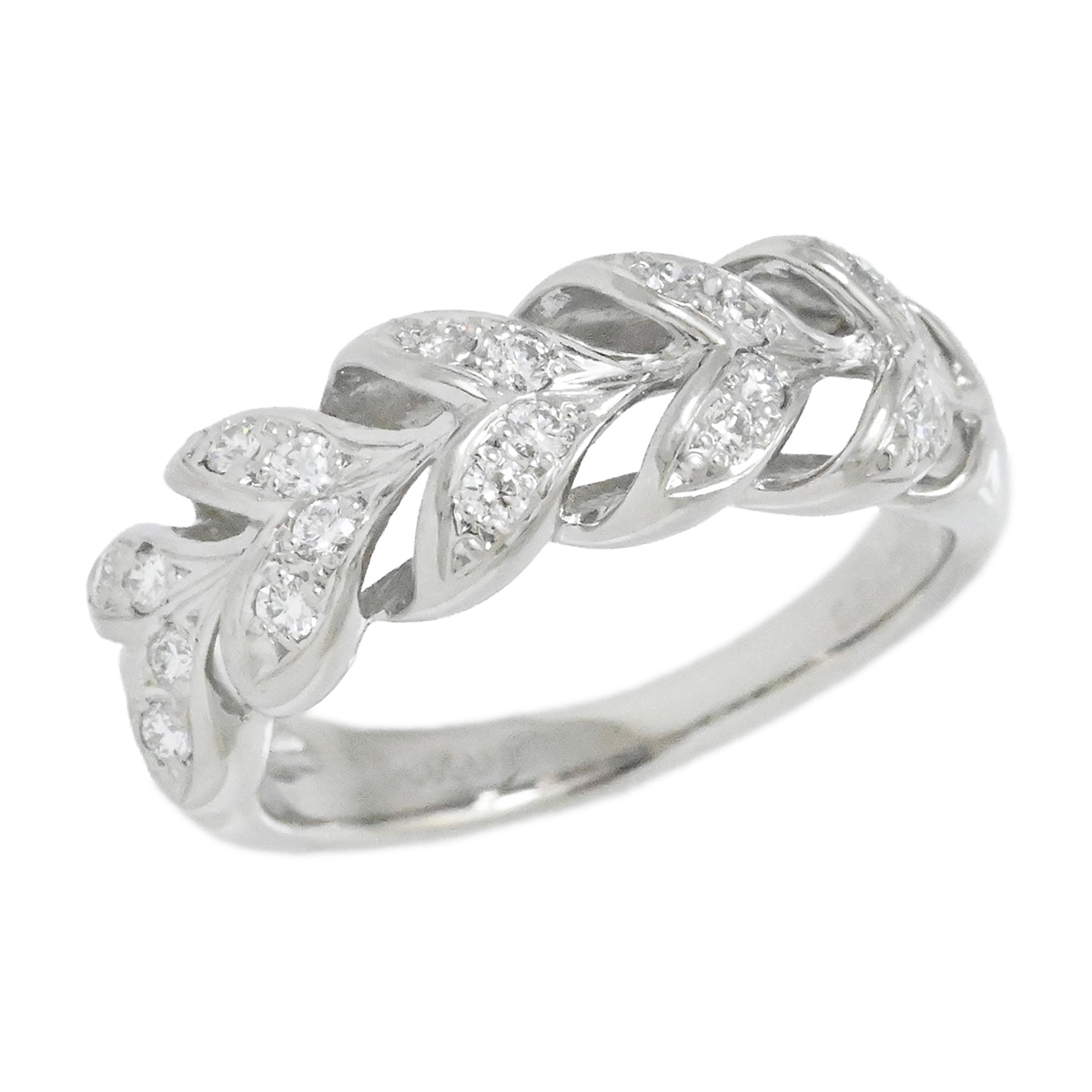 ミキモト MIKIMOTO PT950 ダイヤ0.24ct プラチナ リング 指輪 サイズ13号 レディース 2116