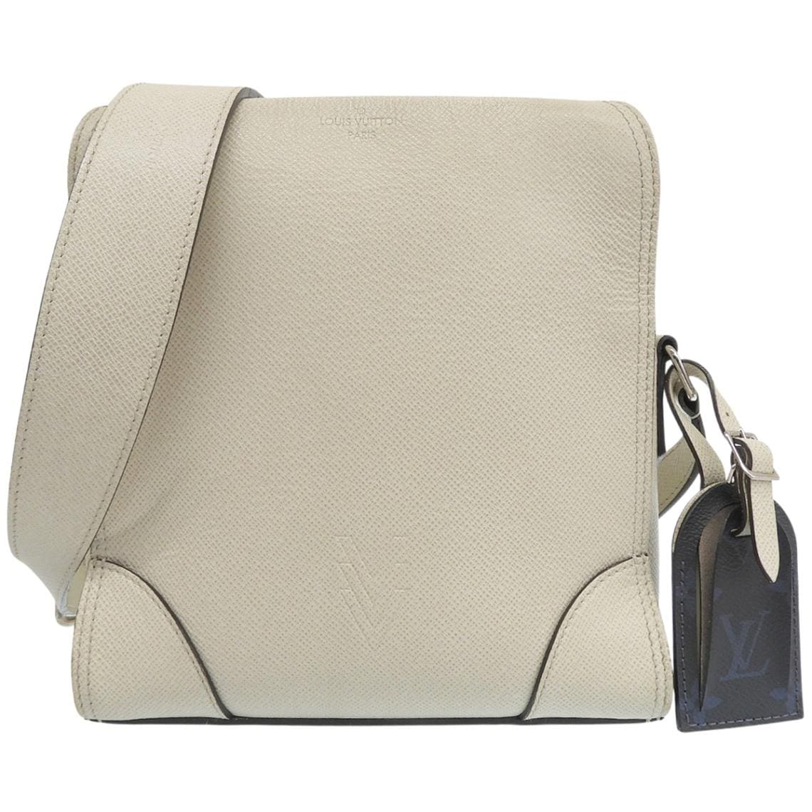 ルイヴィトン LOUIS VUITTON タイガ ニコライ メッセンジャーPM ショルダーバッグ ななめ掛け タイガ アイボリー メンズ M31066 4842