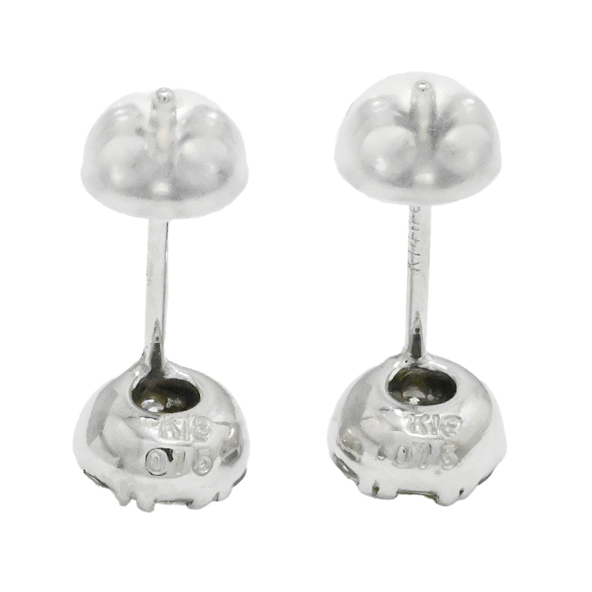 【大感謝祭り】K18WG☆高品質ダイヤ0.15ct+0.15ctの揺れるピアス K18WG ホワイトゴールド ダイヤ0.15ct 0.15ct ダイヤピアス レディース