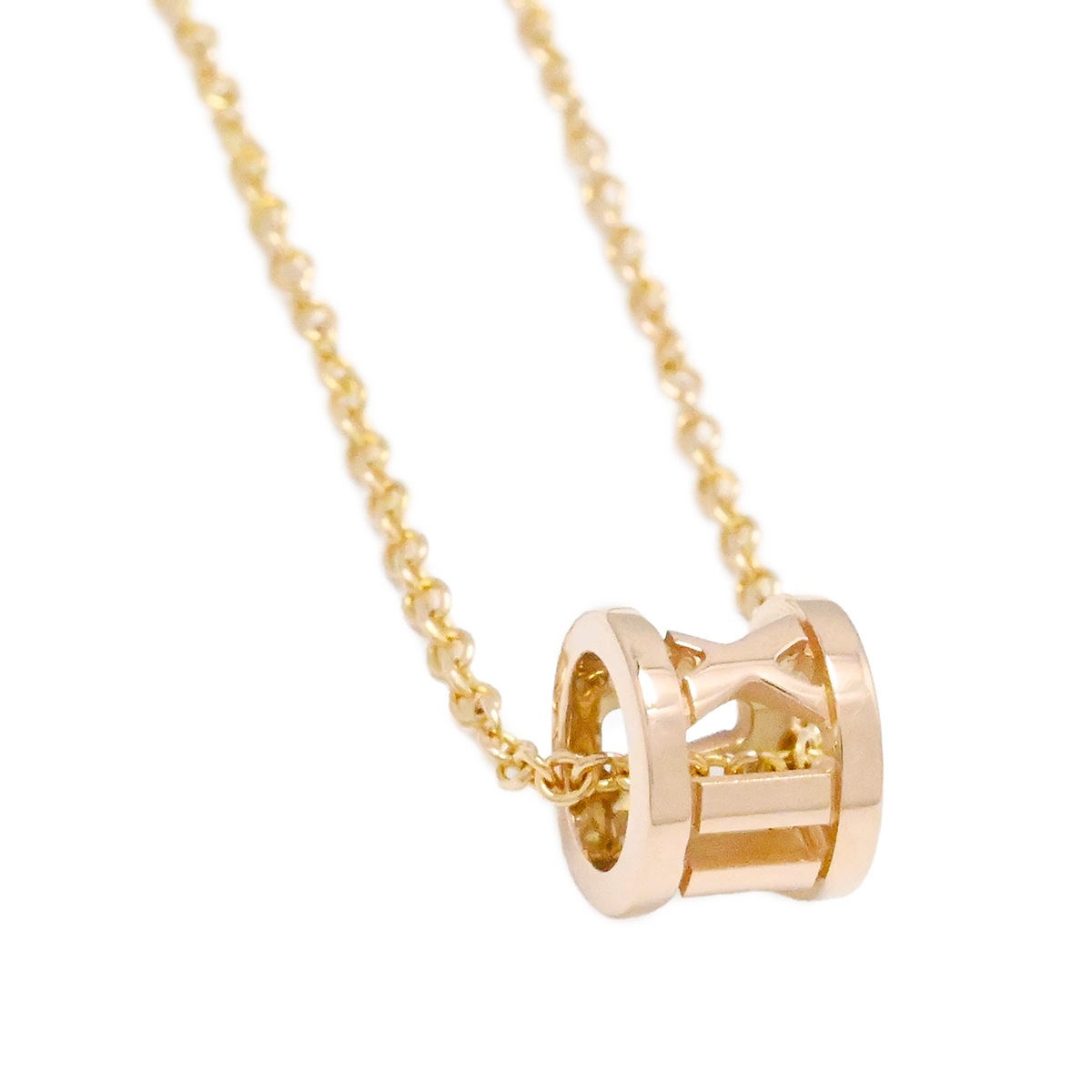 ティファニー TIFFANY & Co. 750PG ピンクゴールド アトラスオープンミニネックレス レディース ジュエリー  2057