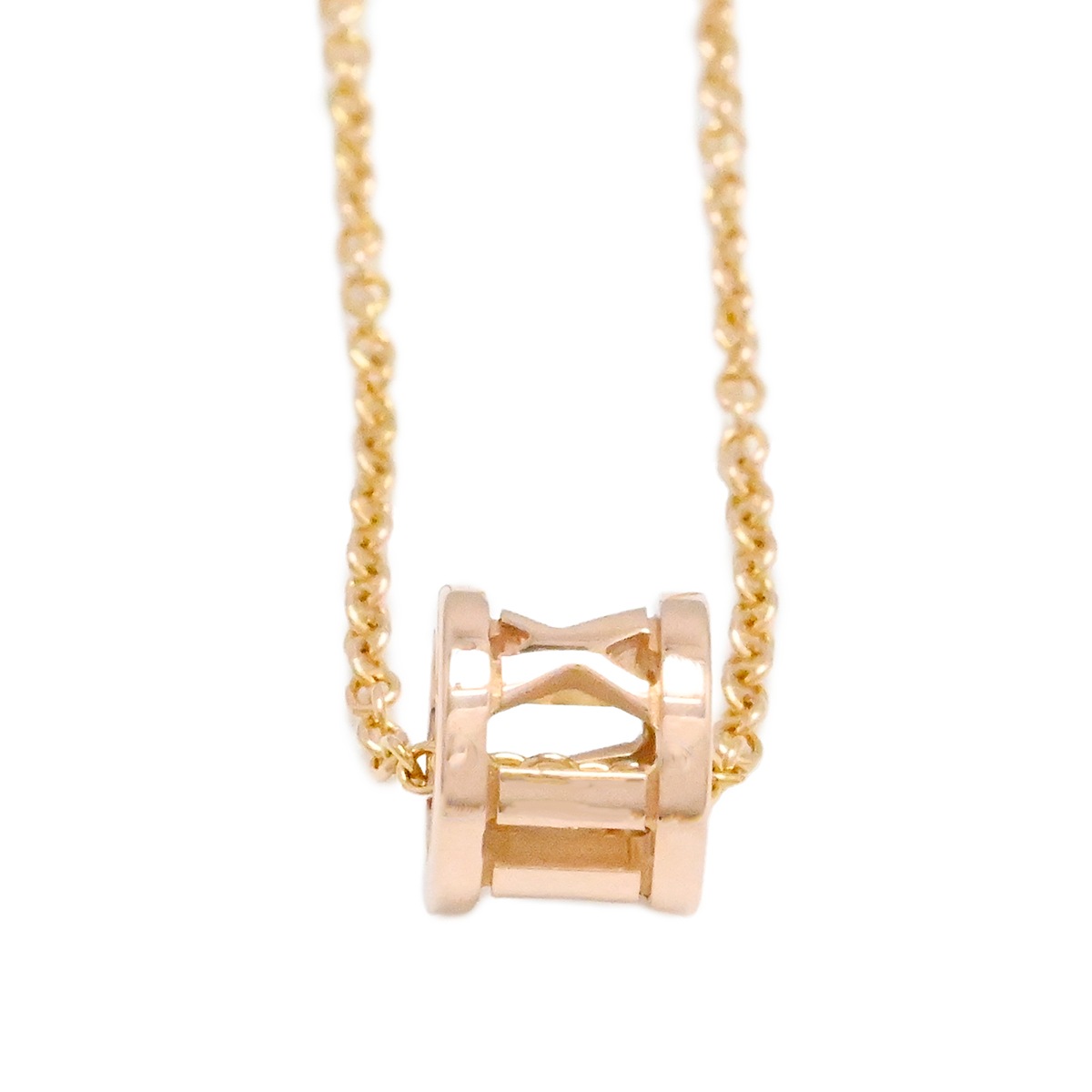 ティファニー TIFFANY & Co. 750PG ピンクゴールド アトラスオープンミニネックレス レディース ジュエリー  2057