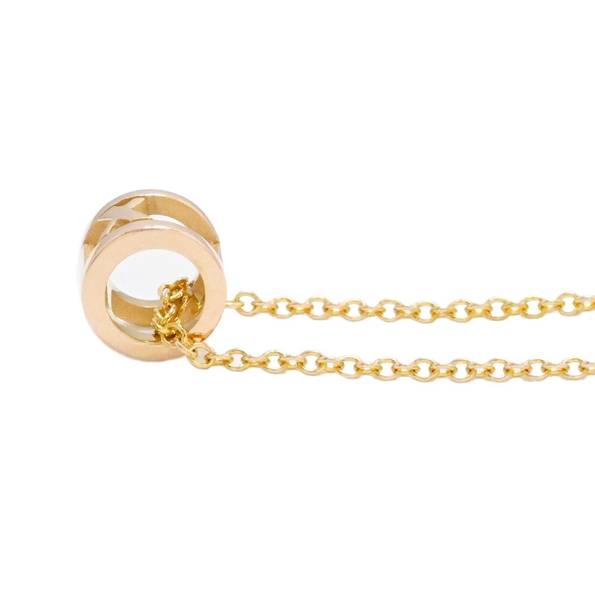 ティファニー TIFFANY & Co. 750PG ピンクゴールド アトラスオープンミニネックレス レディース ジュエリー  2057