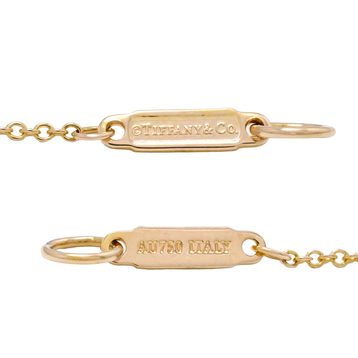 ティファニー TIFFANY & Co. 750PG ピンクゴールド アトラスオープンミニネックレス レディース ジュエリー  2057