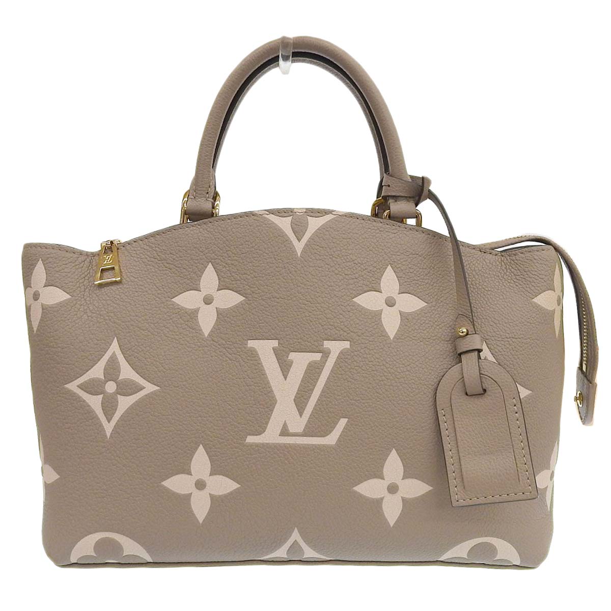 ルイヴィトン LOUIS VUITTON バイカラーモノグラム アンプラント プティ・パレPM ハンドバッグ トゥルトレール クレーム M58914 レディース 4290