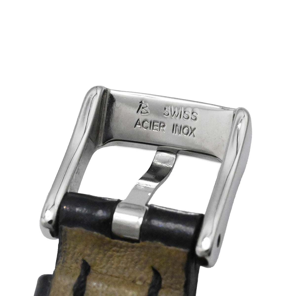 ショーメ CHAUMET スティルドゥショーメ ダイヤ12P 革ベルト レディース SS クォーツ  3665