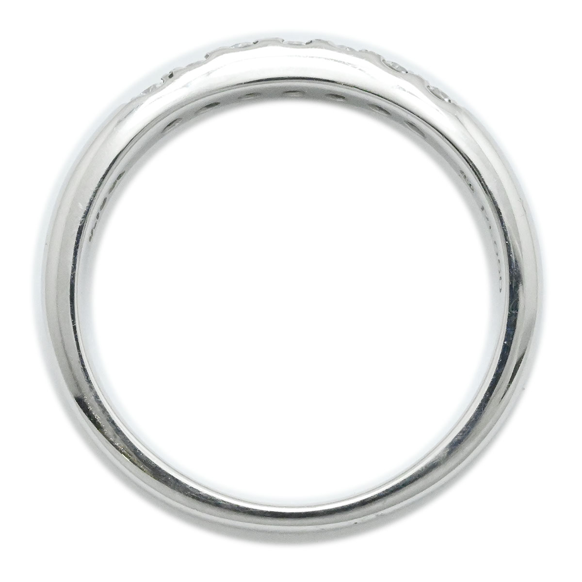 ミキモト MIKIMOTO Pt950 プラチナ ダイヤ0.15ct リング サイズ11号 レディース  3876