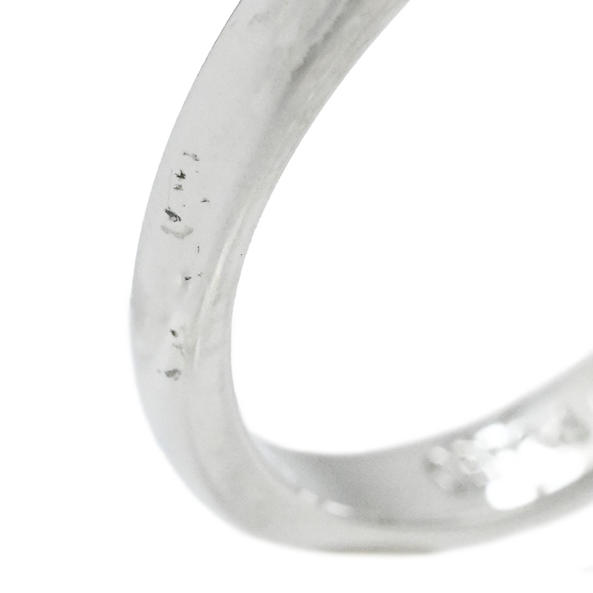 ミキモト MIKIMOTO Pt950 プラチナ ダイヤ0.15ct リング サイズ11号 レディース  3876