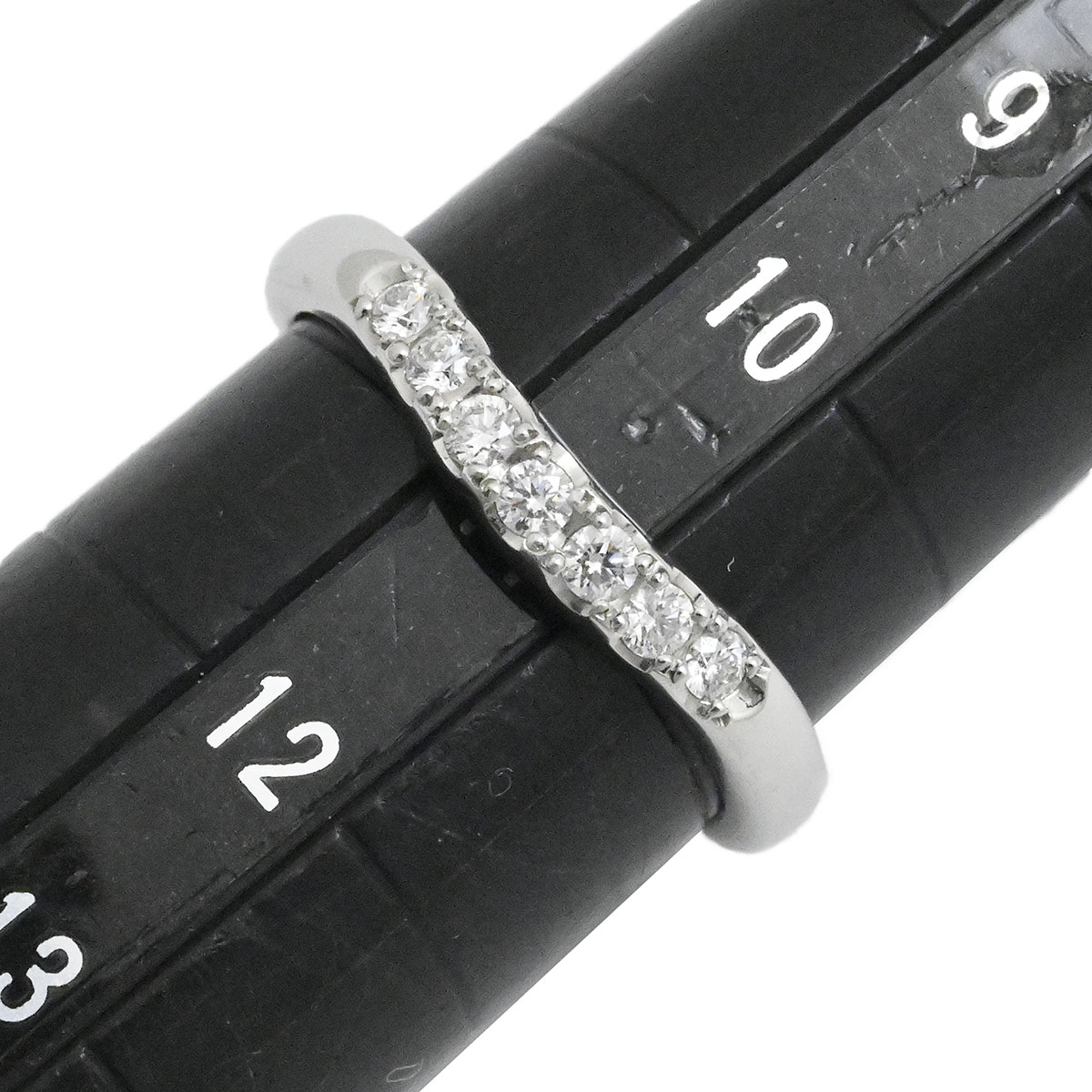 ミキモト MIKIMOTO Pt950 プラチナ ダイヤ0.15ct リング サイズ11号 レディース  3876