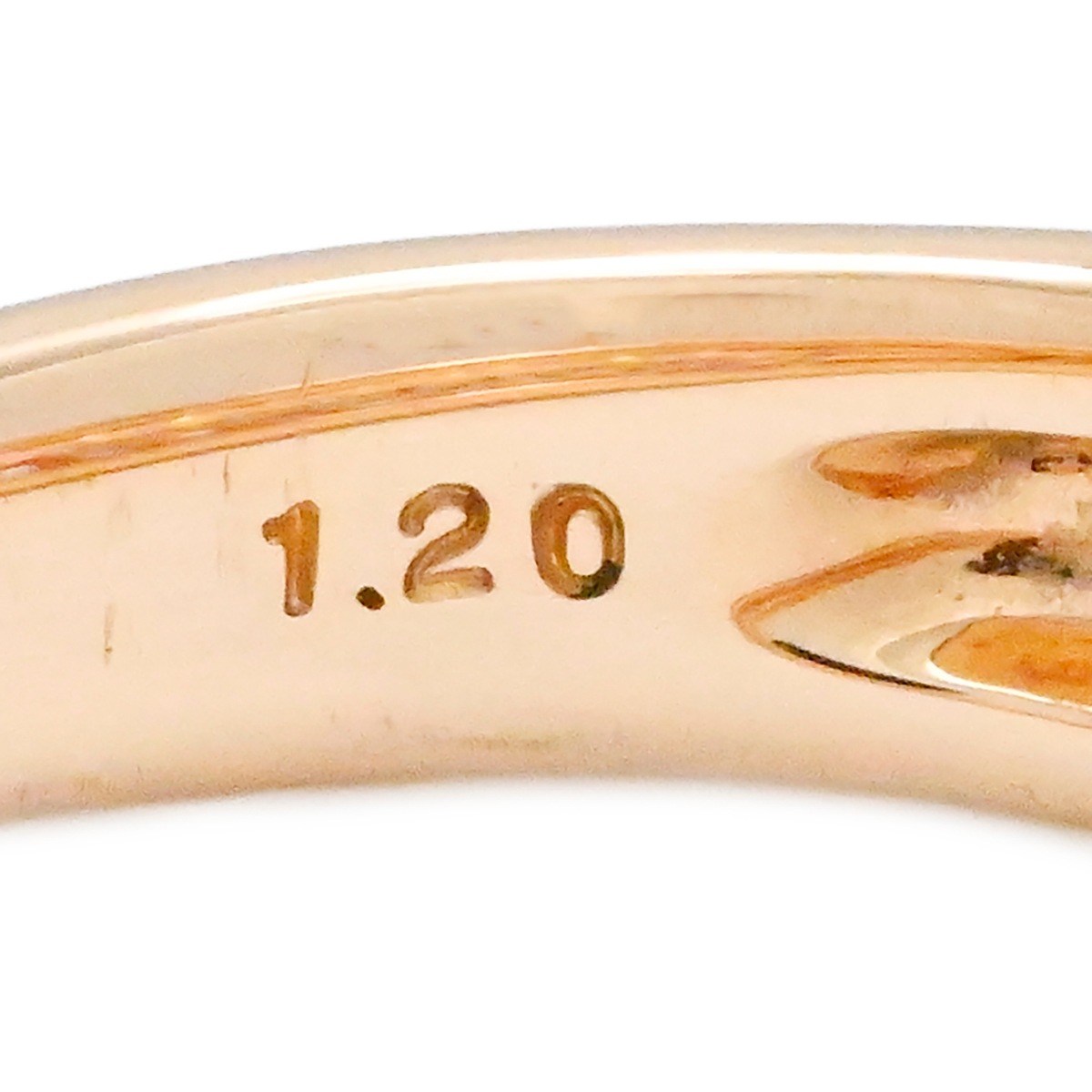 ノンブランド K18PG ピンクゴールド ピンクサファイア×マルチカラーサファイア 1.20ct リング サイズ12号 レディース ジュエリー  2058